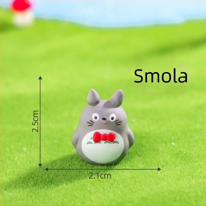 DIY mini figura od smole, karikaturni stil, dekorativni dodatak, kartonska ambalaža