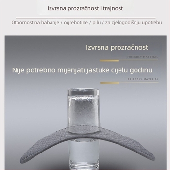 Auto jastuk za sjedalo, trodijelni set, stražnje sjedalo, sve sezone, površina od poliestera