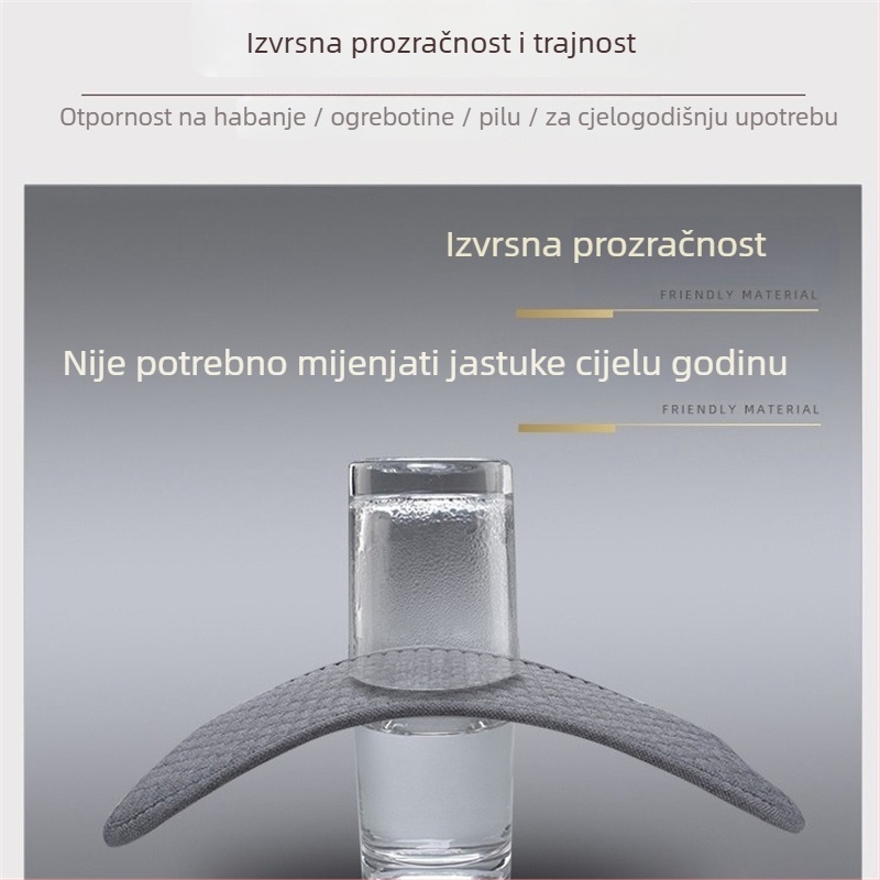 Auto jastuk za sjedalo, trodijelni set, stražnje sjedalo, sve sezone, površina od poliestera