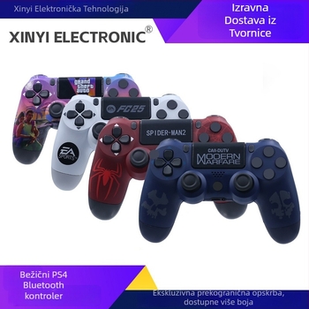 Bežični gamepad sa šestosnom dvostrukom vibracijom, USB sučelje, ABS kućište