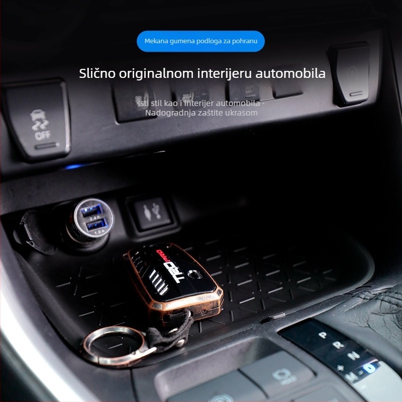 Silikonska podloga za skladištenje u središnjoj konzoli Toyota RAV4 2020-2023 – Rongfang Weilanda zaštitna podloga