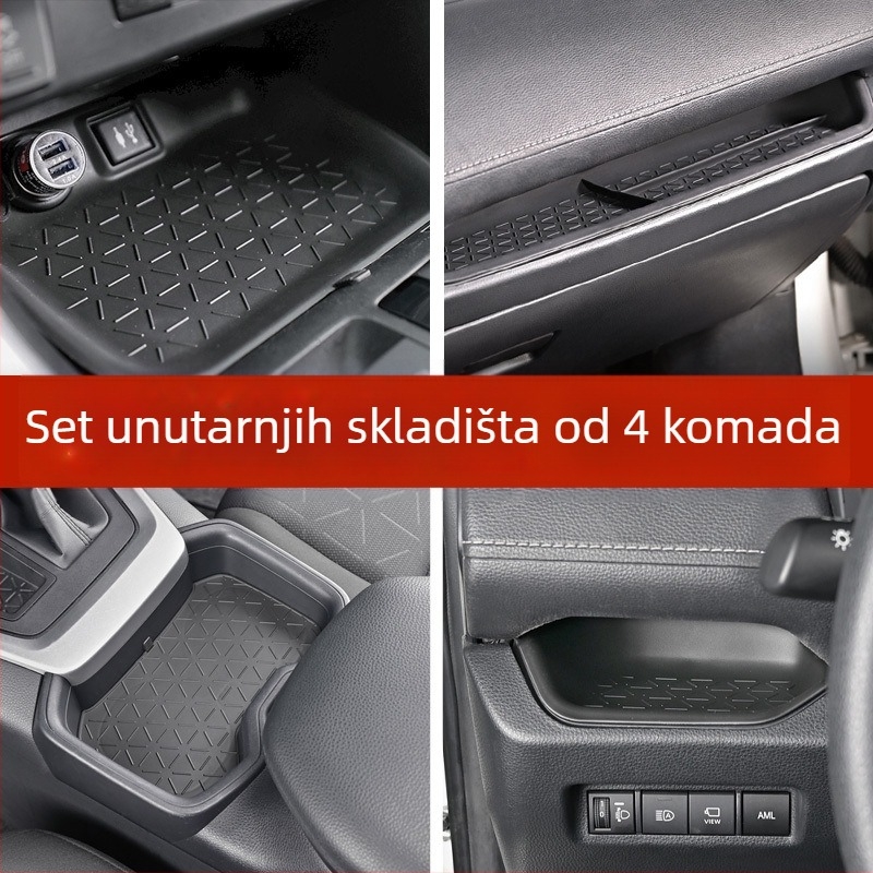 Silikonska podloga za skladištenje u središnjoj konzoli Toyota RAV4 2020-2023 – Rongfang Weilanda zaštitna podloga