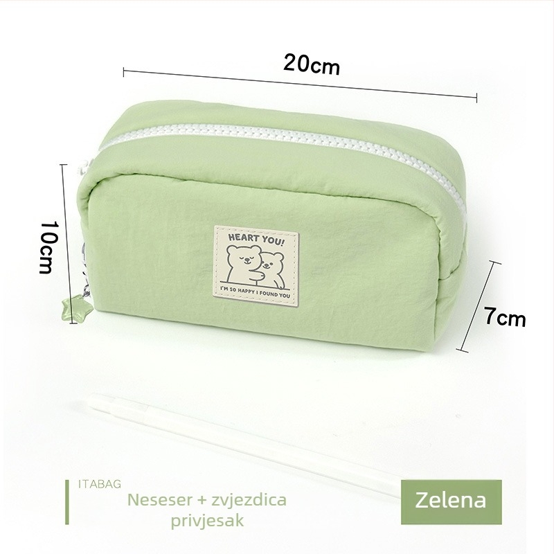Pernica s temom mačke - Macaron stil, najlon, velik kapacitet
