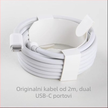 PD punjač za Apple prijenosna računala, Remember ouqi, USB-C Power Delivery, snaga 30W/61W/87W/67W/70W/96W/140W, OEM proizvodnja