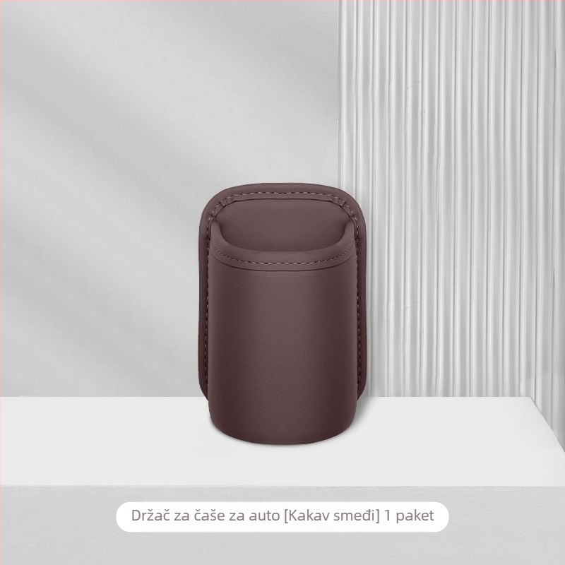 Kožna kutija za pohranu na stražnjem naslonu, 5L, vodootporna, otporna na naprezanje, viseća