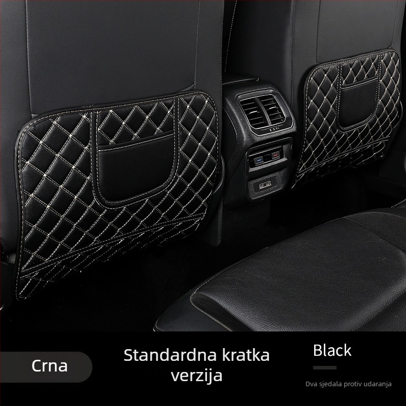 Podložak stražnjeg naslona automobila - koža; punilo poliester; uzorak dijamantna mreža; sve sezone