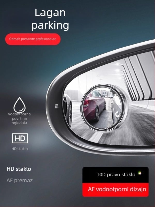 Mali okrugli retrovizor za Southeast vozila, ultra-clear, kompatibilan s V3 Lingyue, Dx3Dx7 Lingzhi i V5 Lingzhi