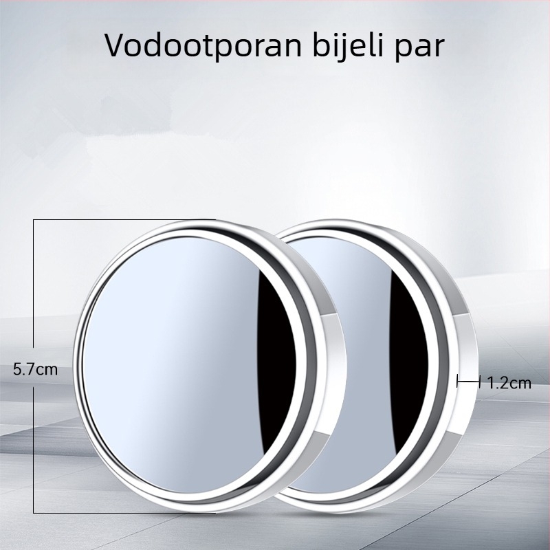 Mali okrugli retrovizor za Southeast vozila, ultra-clear, kompatibilan s V3 Lingyue, Dx3Dx7 Lingzhi i V5 Lingzhi