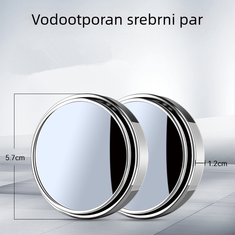 Mali okrugli retrovizor za Southeast vozila, ultra-clear, kompatibilan s V3 Lingyue, Dx3Dx7 Lingzhi i V5 Lingzhi