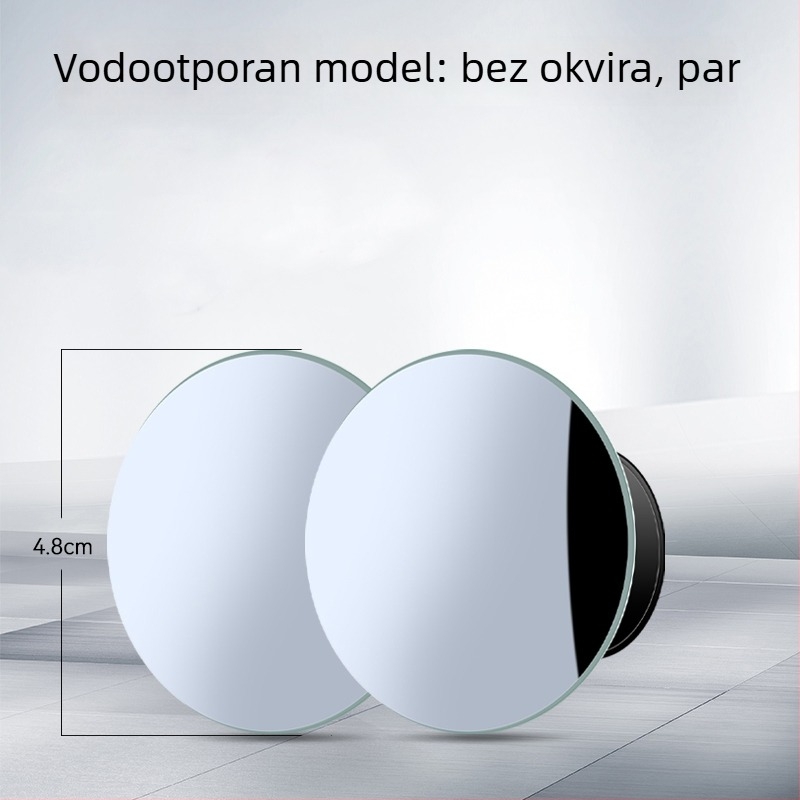 Mali okrugli retrovizor za Southeast vozila, ultra-clear, kompatibilan s V3 Lingyue, Dx3Dx7 Lingzhi i V5 Lingzhi