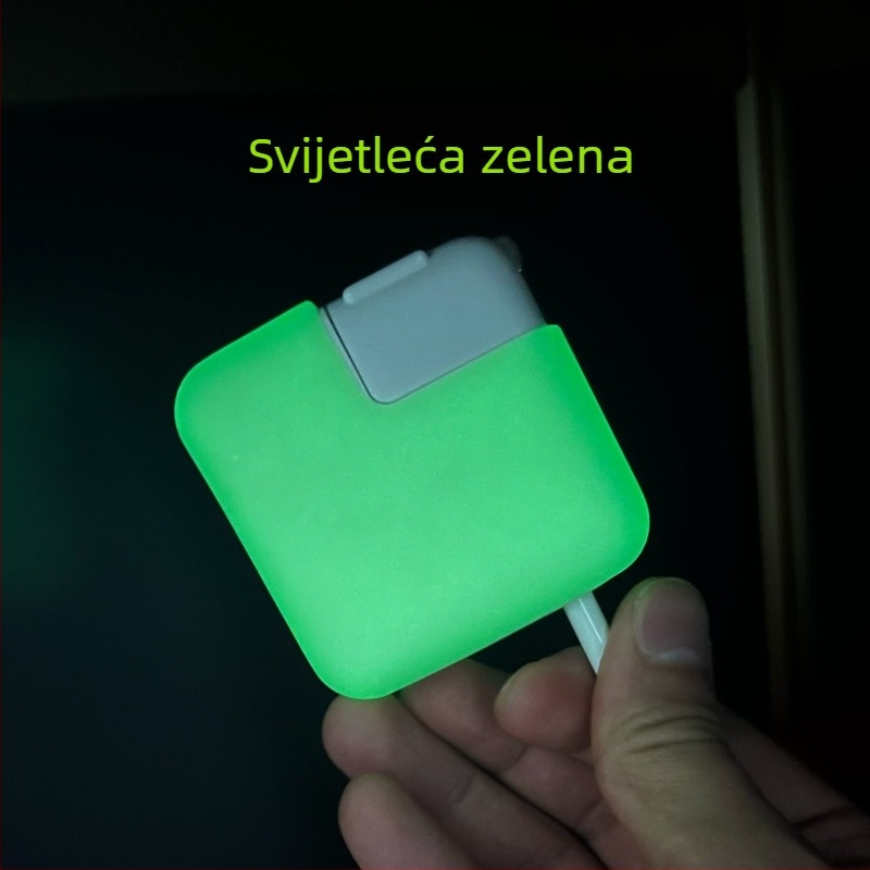 Silikonski zaštitni kućište za MacBook punjač, kompatibilan s MacBook Pro/Air (60/61/67W, 40/75W, 30/35W)