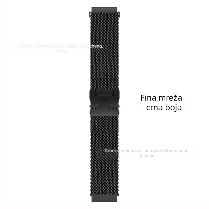 Apple Ultra2 Milanese čelični remen za sat s padobranskim kopčom (53 g; Sučelje: prilagođene veličine; Kopča: kopča; Materijal: nehrđajući čelik; Stil: moderan)