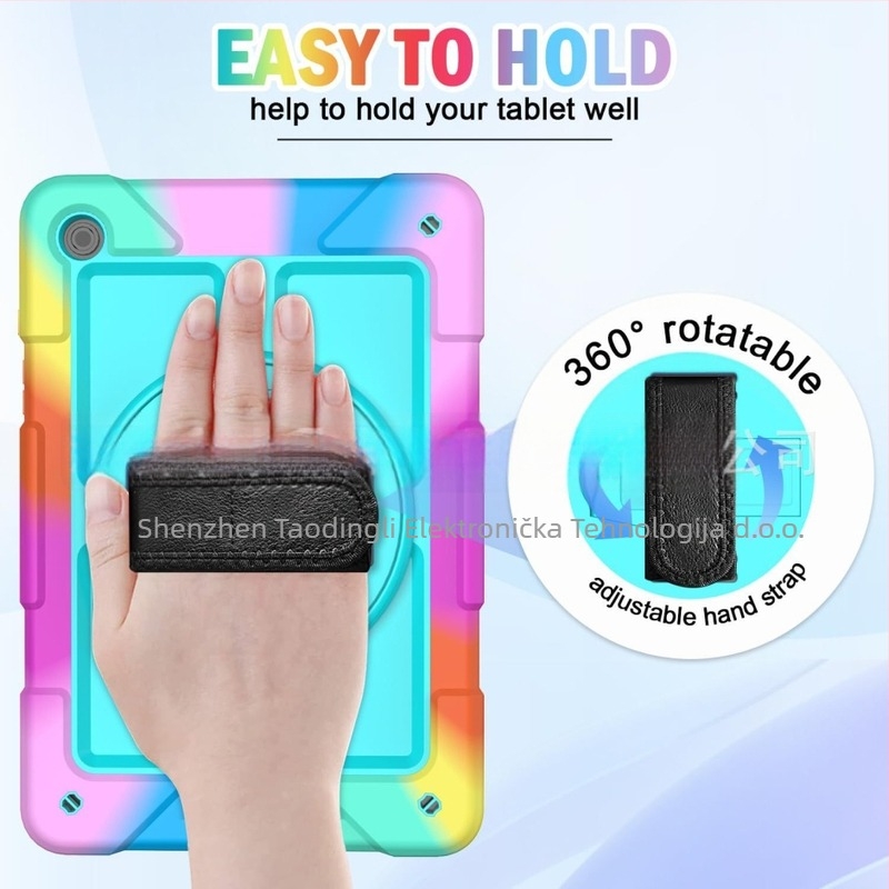 Zaštitna futrola za tablet Samsung Galaxy Tab A9 Plus – tvrdo kućište od plastike, otpornost na udarce, nosač-stativ, otporno na habanje, otporno na pad