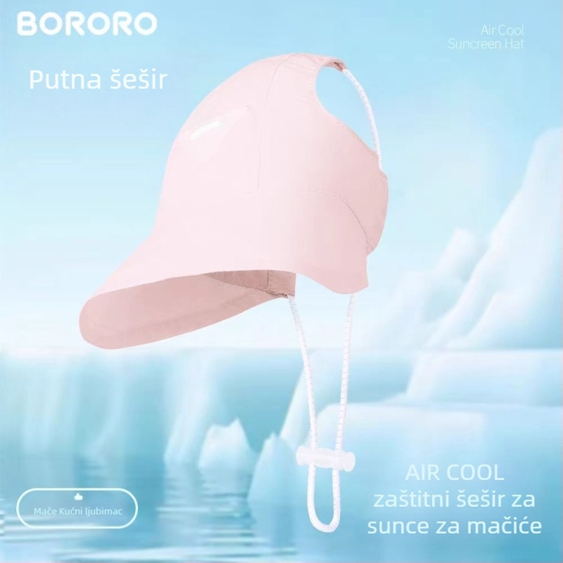 Šešir za sunce za pse - Poliester, strojno tkanje, Četiri sezone - BORORO Baolele