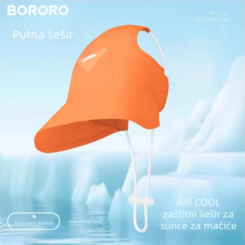 Šešir za sunce za pse - Poliester, strojno tkanje, Četiri sezone - BORORO Baolele