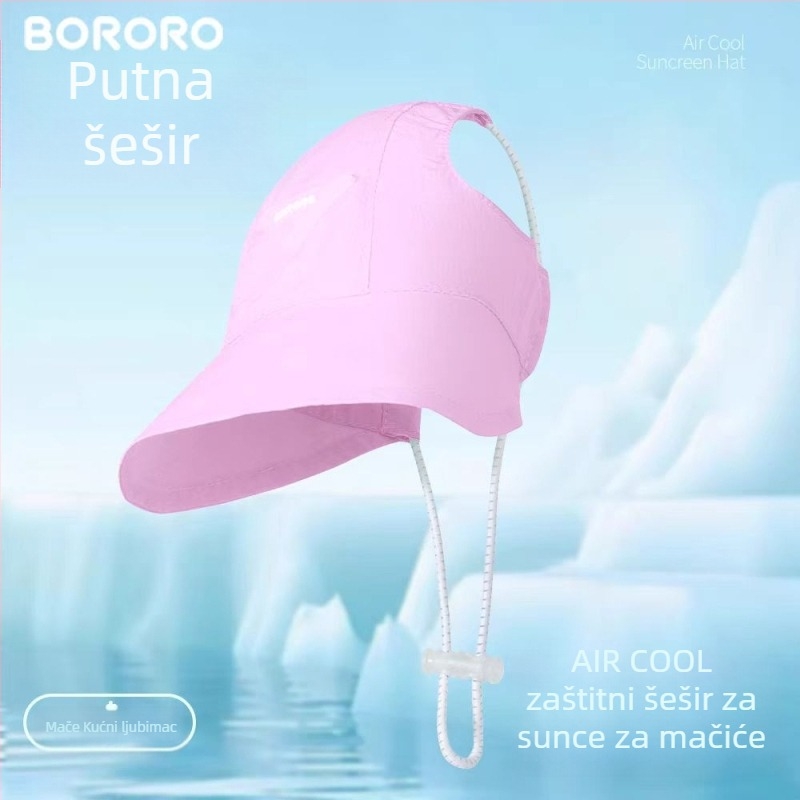 Šešir za sunce za pse - Poliester, strojno tkanje, Četiri sezone - BORORO Baolele