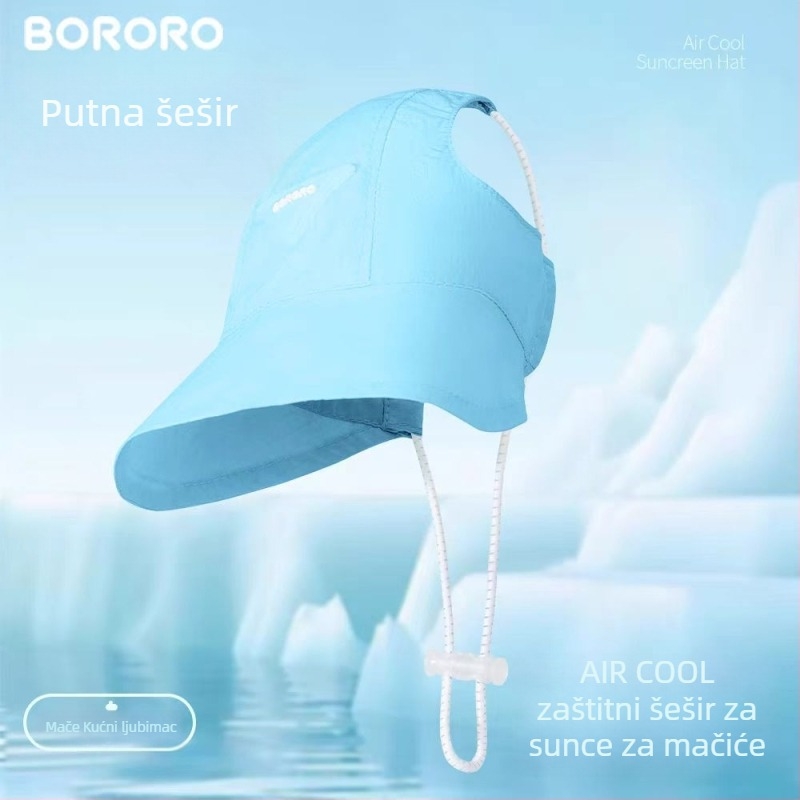 Šešir za sunce za pse - Poliester, strojno tkanje, Četiri sezone - BORORO Baolele