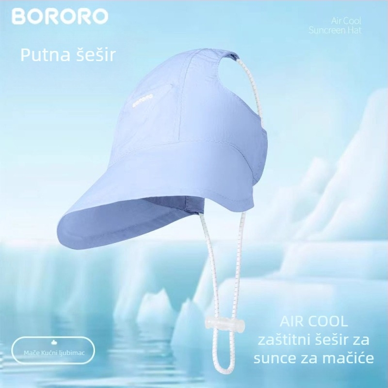 Šešir za sunce za pse - Poliester, strojno tkanje, Četiri sezone - BORORO Baolele