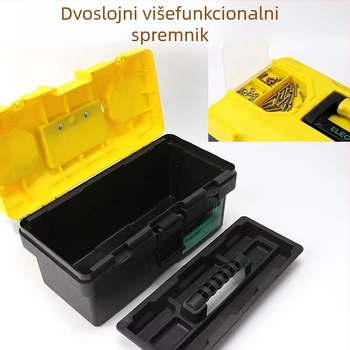 Elecall Prijenosna kutija za alate, trodijelna konstrukcija, serija Tool Box, opcija privatne marke