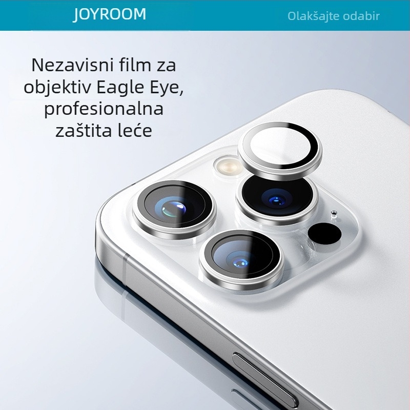 Folia za objektiv kamere za iPhone 17 – kaljeno staklo, HD, prozirno