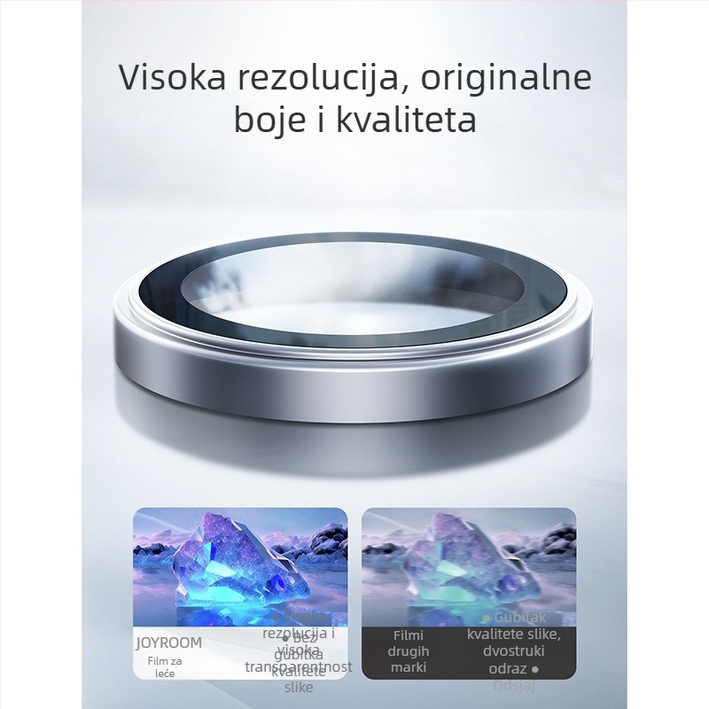 Folia za objektiv kamere za iPhone 17 – kaljeno staklo, HD, prozirno