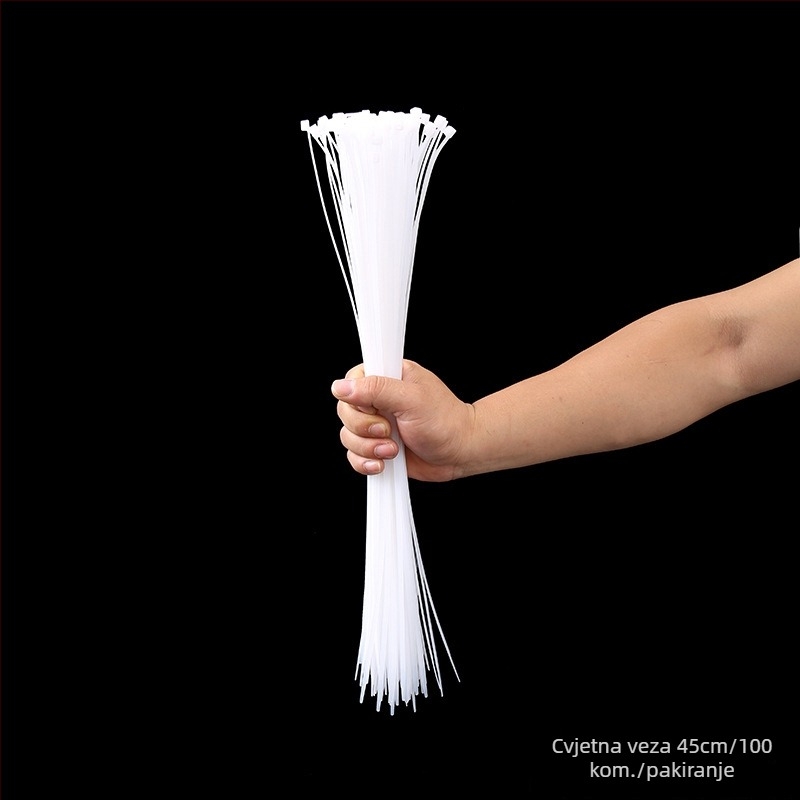 Samozaključavajuća cvjetna traka, najlonska i plastična kopča za vezanje buketa