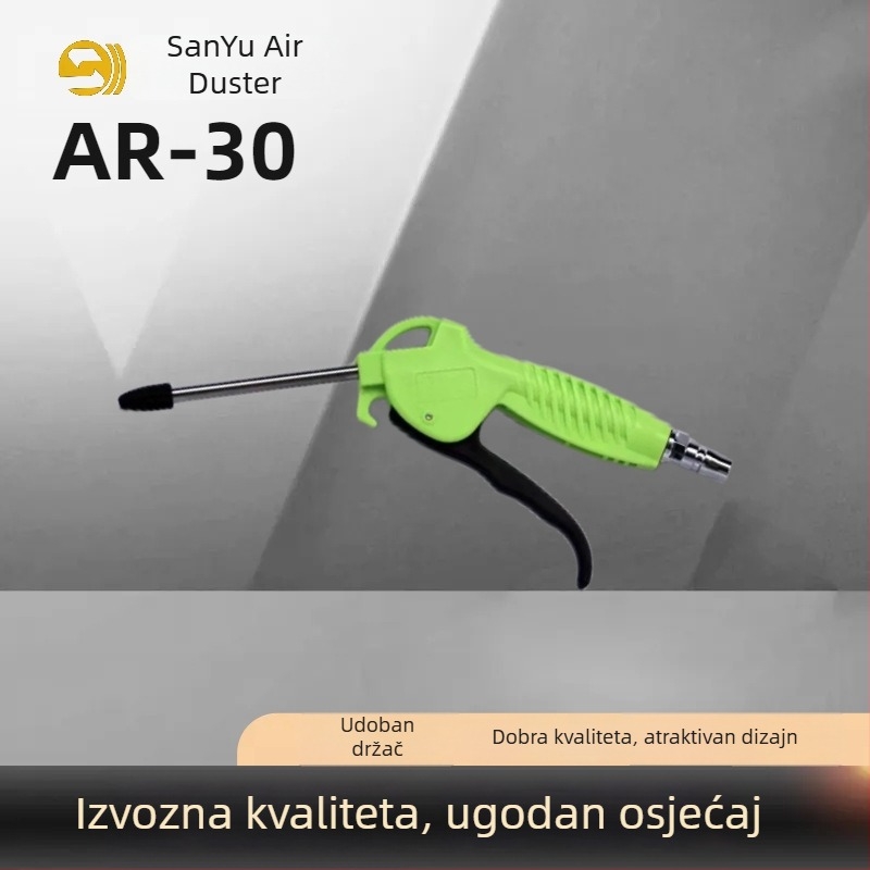 Sanyu AR-10 Pneumatski pištolj za ispuhivanje prašine – gumeni piston, PP-20 spojnik, za automobile, kamione i radionicu