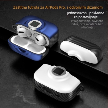 Zaštitni etui AirPods Pro 2 s kreativnim prekidačem - TPU, graviranje, reljef, prilagodljivo