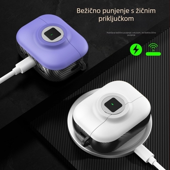 Zaštitni etui AirPods Pro 2 s kreativnim prekidačem - TPU, graviranje, reljef, prilagodljivo