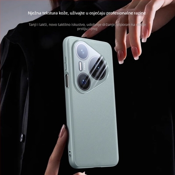 Novi model za Huawei Pura80 — jednostrani kožni omotač od umjetne kože, ultra-tanak, zaštita od padova, luksuzan izgled 80Pro+