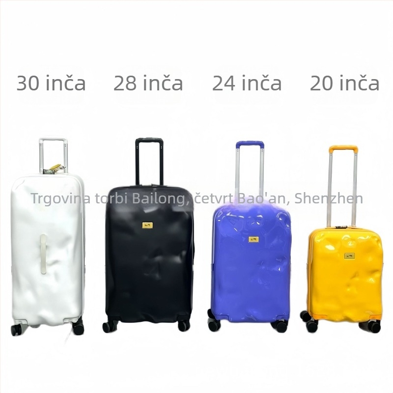 PC kofer za ručnu prtljagu s zipom, univerzalnim kotačićima, TSA kombinacijskim zaključavanjem, težina 1 kg