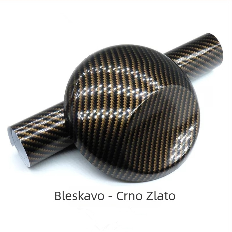 Folia za promjenu boje automobila od karbonskih vlakana, 5D/6D, sjajna i mat završna obrada, PVC, 30×50 cm, potpuno obložavanje automobila
