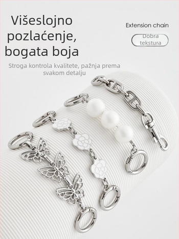 Metalni produživač kaiša za torbu za Rowan22 bucket bag | Baihua metal | Funkcija: Proširenje | Ovlaštena privatna marka Baihua | Stil: gradska jednostavnost | Uzorak: jednobojan | Proljeće 2025