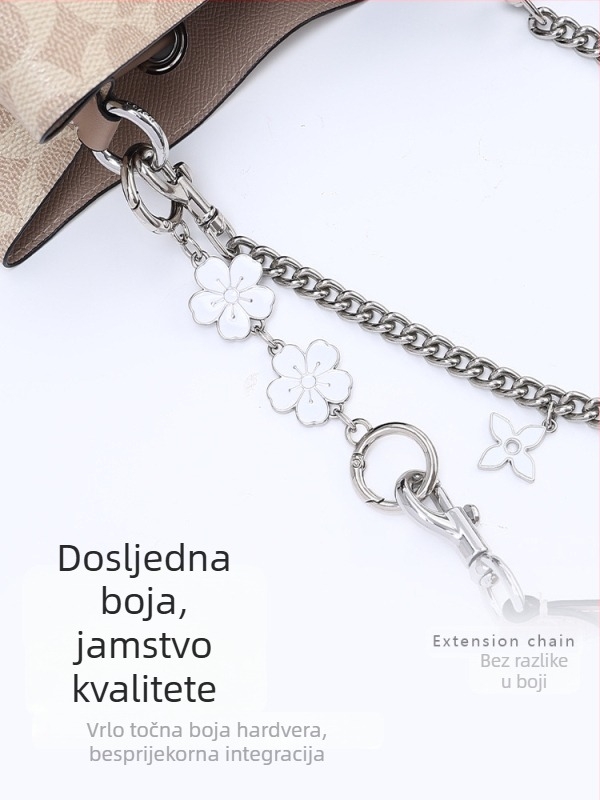 Metalni produživač kaiša za torbu za Rowan22 bucket bag | Baihua metal | Funkcija: Proširenje | Ovlaštena privatna marka Baihua | Stil: gradska jednostavnost | Uzorak: jednobojan | Proljeće 2025