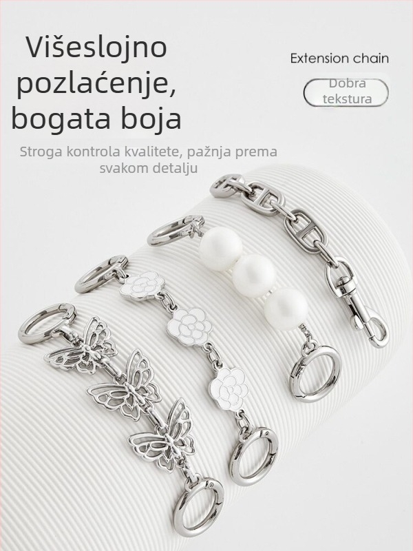 Metalni produživač kaiša za torbu za Rowan22 bucket bag | Baihua metal | Funkcija: Proširenje | Ovlaštena privatna marka Baihua | Stil: gradska jednostavnost | Uzorak: jednobojan | Proljeće 2025