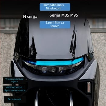 Fofilm za svjetla automobila - Cartoon naljepnice, lijepljenje ljepilom, bez prilagodbe, materijal: naljepnice