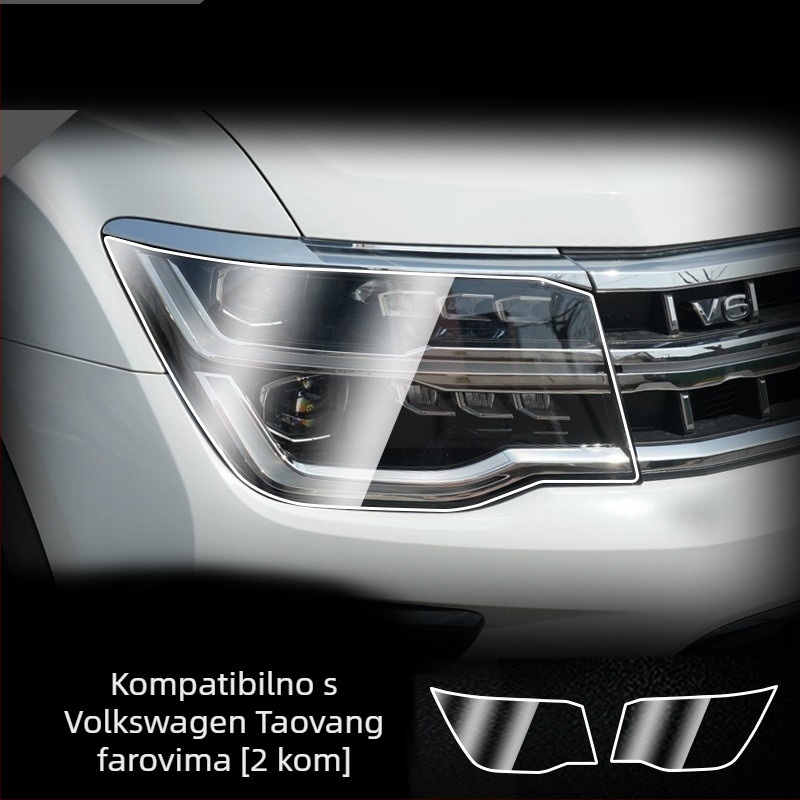 Hydrogel film za farove za Audijeve modele, jednostruko oblikovanje, otporno na ogrebotine i habanje.