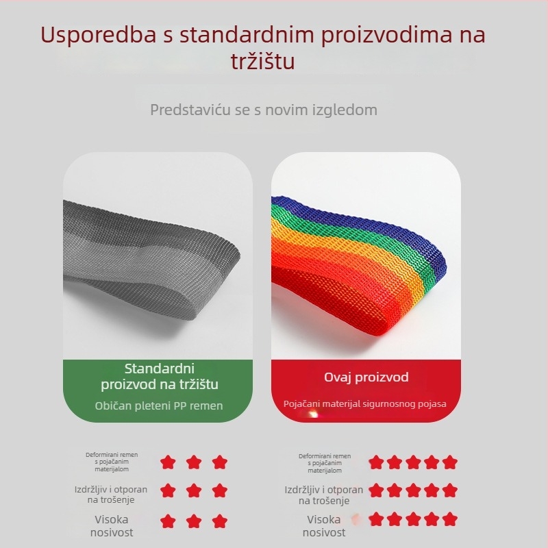 Remen za prtljagu i spojni konopac (Materijal: Oxford platno; Brend Friendly; Proljeće 2024; Gradski jednostavan stil; Jednobojni uzorak)