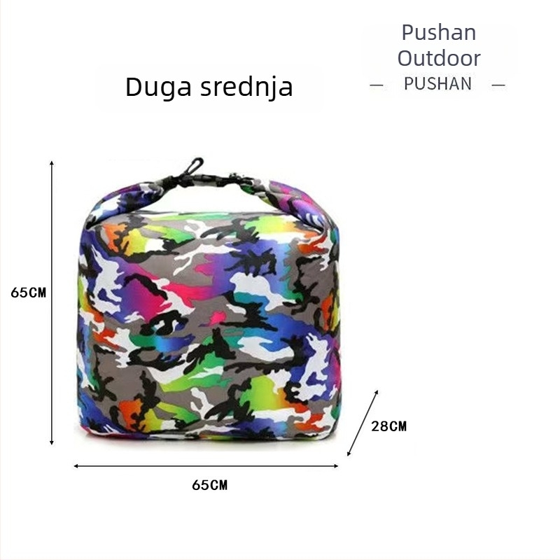 Torba za ribolov na rijeci Pursun Outdoor | Najlon, Vodootporna, Velik kapacitet, Ručna drška