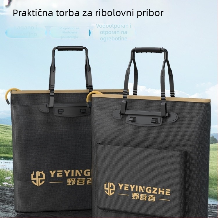 Prijenosna torba za ribolovnu opremu, torba za pribor, vodootporna i izdržljiva