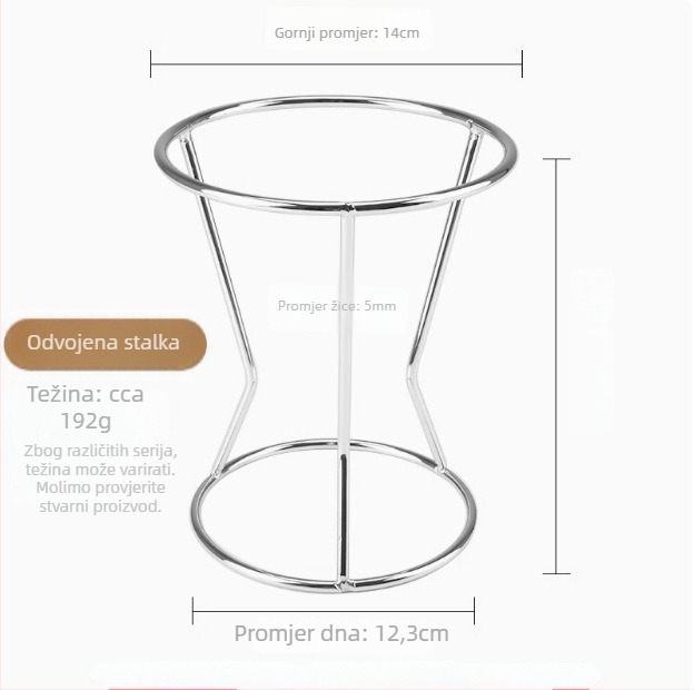 Takoyaki alat s nosačem, nehrđajući čelik, marka Xiao Zhang, moguć ispis logotipa, nepravilnog dizajna