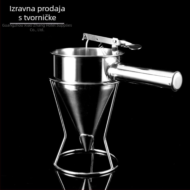 Takoyaki alat s nosačem, nehrđajući čelik, marka Xiao Zhang, moguć ispis logotipa, nepravilnog dizajna