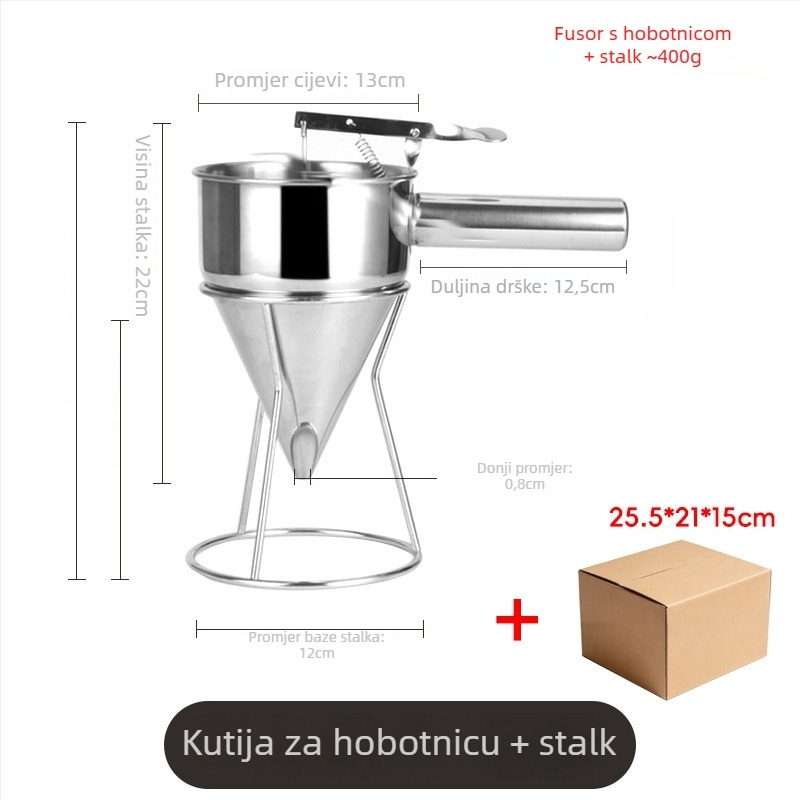 Takoyaki alat s nosačem, nehrđajući čelik, marka Xiao Zhang, moguć ispis logotipa, nepravilnog dizajna