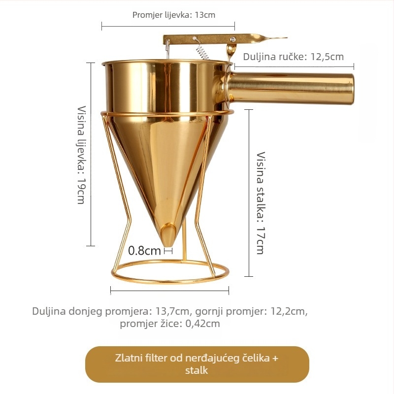 Takoyaki alat s nosačem, nehrđajući čelik, marka Xiao Zhang, moguć ispis logotipa, nepravilnog dizajna