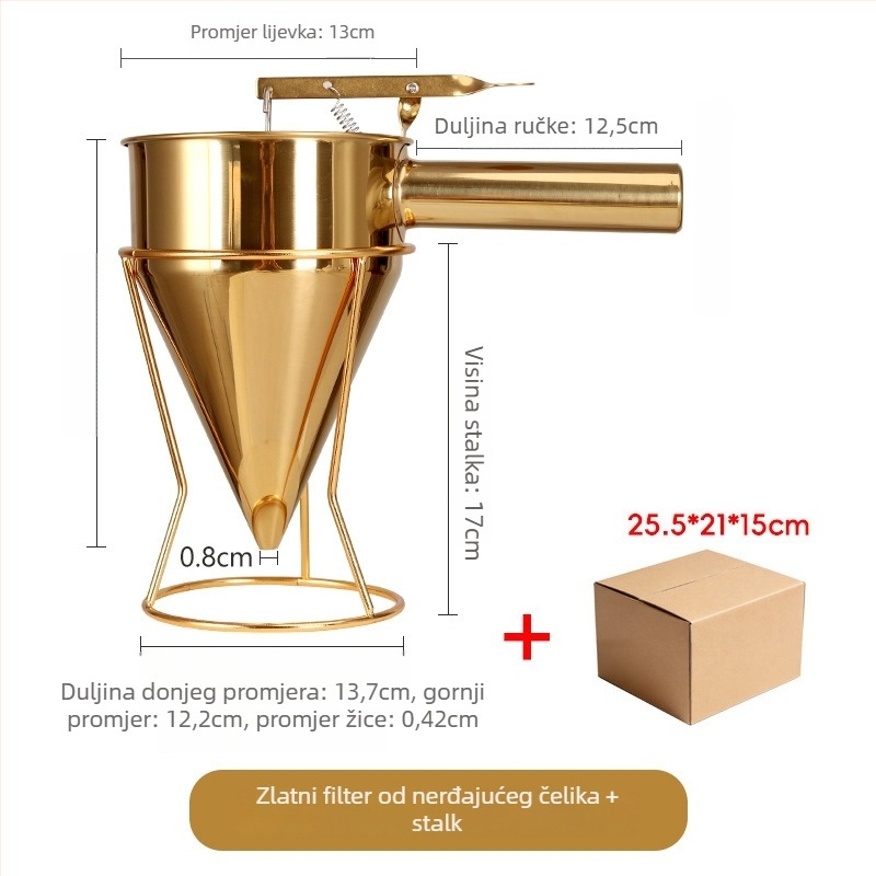 Takoyaki alat s nosačem, nehrđajući čelik, marka Xiao Zhang, moguć ispis logotipa, nepravilnog dizajna