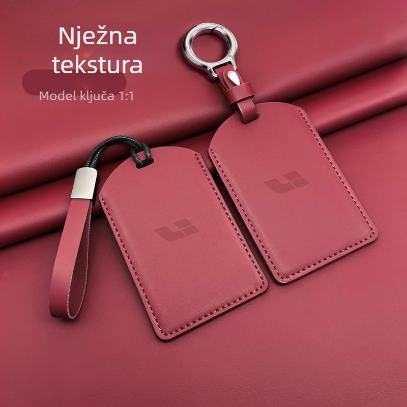 PU kućište bez marke za karticu-ključ – Univerzalna kompatibilnost, Minimalistički stil, Prilagodljivo