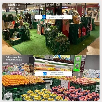 Plastični sklopivi koš za voće i povrće – materijal: plastika; model: koš za pohranu voća; primjena: voće, povrće, ostalo; kategorija: koš za voće i povrće; stil: moderni minimalistički