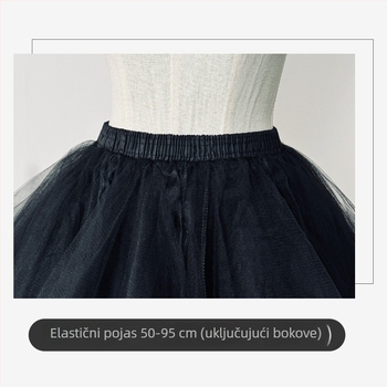 Tutu haljina s nepravilnim dijamantnim siluetom, Lolita nadahnut stilom, Bingqing, za odrasle