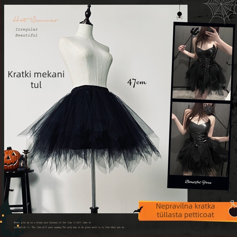 Tutu haljina s nepravilnim dijamantnim siluetom, Lolita nadahnut stilom, Bingqing, za odrasle