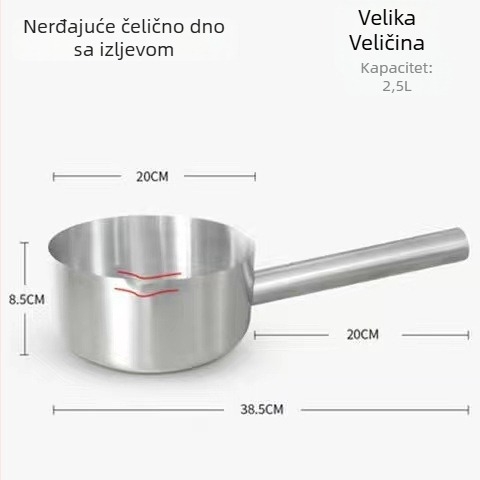 Žlica od nehrđajućeg čelika s plosnim dnom, kuhinjska žlica, jednostavan stil, Kitchen cattle, mogućnost prilagodbe logotipa